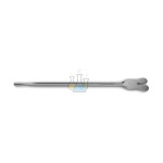 Probe with concave groove